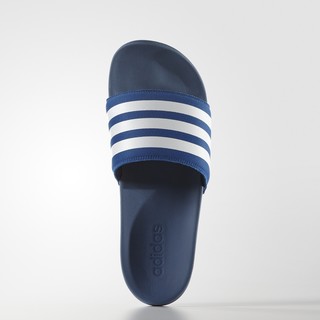 adidas 阿迪达斯 adilette CF ultra  2016Q2SP-AD032 男子 游泳拖鞋 (黑白条纹、43)