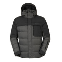 Marmot 土拨鼠 J71800 男式加厚羽绒服 (黑色、S/170、鸭绒、涤纶)