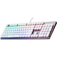 新配色：COOLERMASTER 酷冷至尊 SK650 机械键盘 Cherry矮红轴 白色