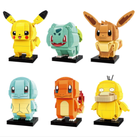 ENLIGHTEN 启蒙 精灵宝可梦6只套装 *2件