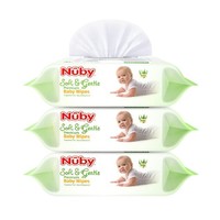 Nuby 努比 婴儿湿巾 80片*3包 *7件