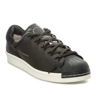 Y-3 系带平底男士休闲鞋板鞋 CG6082 Black-White UK 8.5 