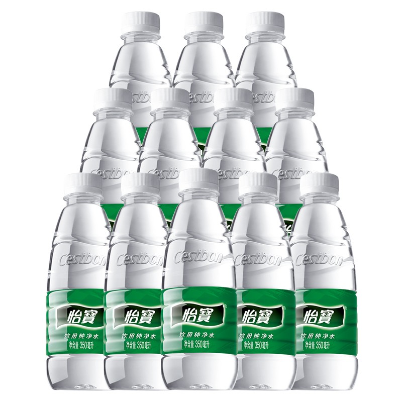 怡宝纯净水350ml12瓶4件