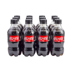 Coca Cola 可口可乐 零度可乐汽水 300ml*12瓶