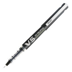 PILOT 百乐 BX-V5 直液式走珠笔 0.5mm 黑色 6支装 送笔盒