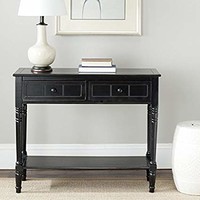 Safavieh American Home Collection Lexington Console Table, Distressed Black