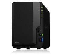 Synology 群晖 DS218  2盘位NAS网络存储服务器