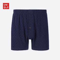 UNIQLO 优衣库 男士针织平脚短裤 415020