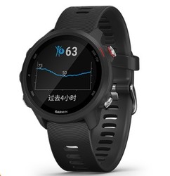 Garmin 佳明Forerunner245M 高阶跑步心率运动智能手表 防水50m（暗夜黑音乐版）