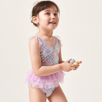 弈姿 EZI18G018 女童连体泳衣