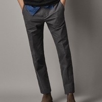 Massimo Dutti  00062233802 男士修身长裤