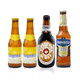 4瓶装日本常陆野猫头鹰黑啤 宝华利干姜无醇啤酒柠檬进口精酿啤酒