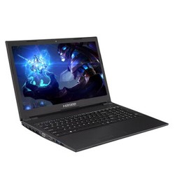 Hasee 神舟 战神K670T-G6A1 15.6英寸笔记本电脑 i5-9400 8GB 512GB RTX1650 MX250 黑色