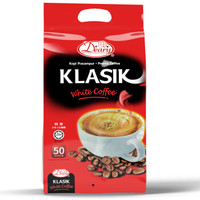 得丽 Deary 特浓白咖啡 马来西亚进口三合一速溶咖啡粉18克*50条 *2件