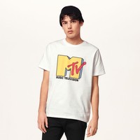 GU 极优 男装 印花T恤(短袖)MTV合作款情侣款印花T恤 GU316036000