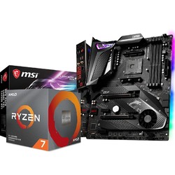 AMD R7 3700X 处理器 + msi 微星 MPG X570 GAMING PRO CARBON WIFI 主板 套装 