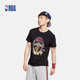 NBA 骑士队 嘻哈系列 篮球运动休闲短袖T恤 男款