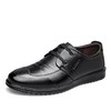 YEARCON 意尔康 男士商务休闲系带舒适潮流皮鞋 8541AE75765W 黑色 41