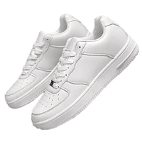 Haut Ton 皓顿 男鞋休闲鞋韩版板鞋系带小白鞋子男 XB009 白色 40