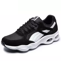 Haut Ton 皓顿 男鞋休闲鞋韩版板鞋系带透气运动鞋子男 YD001 黑色 40