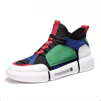 Haut Ton 皓顿 男鞋时尚休闲鞋新品潮流透气运动跑步鞋  9383YD099 花色  38