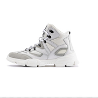 Haut Ton 皓顿 休闲鞋男鞋牛皮男士板鞋时尚鞋子男 9384GB253 白色 41