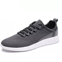 Haut Ton 皓顿 男士休闲舒适系带运动鞋子 HD003  灰色透气  38