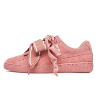 PUMA 彪马 Suede Heart Satin II 女士休闲鞋 *3件