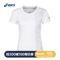 ASICS 亚瑟士 女式LOGO短袖速干T恤 828H00