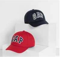 GAP 盖璞 logo徽标 儿童鸭舌帽 *3件