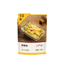 榨菜丝 60克*10袋