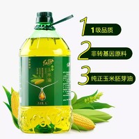 红号 鲜胚玉米油 非转基因玉米胚芽植物食用油4L 家庭烹饪蛋糕油