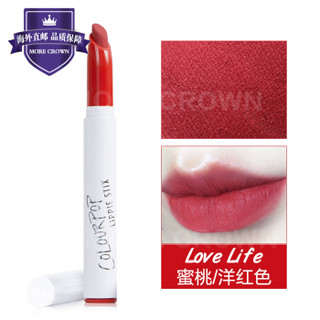 ColourPoP 口红唇膏笔 哑光丝绒雾面Love Life蜜桃/洋红色