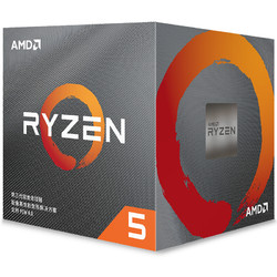 AMD 锐龙 Ryzen 5 3600 CPU处理器+华擎 B450 HDV R4.0 主板 套装