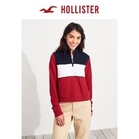 Hollister半拉链运动衫 女 219908-1