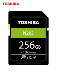 TOSHIBA 东芝 N203 SDXC UHS-I U1 C10 SD存储卡 256GB