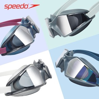 SPEEDO 速比涛 12267 蓝色镀膜专业训练泳镜