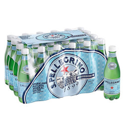 San Pellegrino 圣培露 苏打有气天然矿泉水 500ml*24瓶