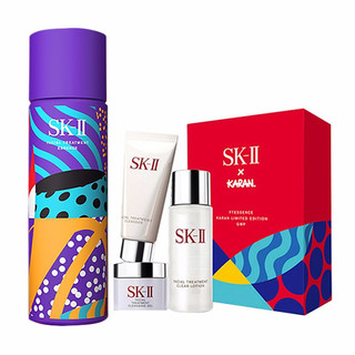 SK-II 圣诞限量套装 神仙水 230ml+卸妆啫喱 15g+洁面霜 20g+清莹露 30ml