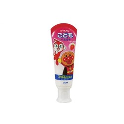 LION 狮王 面包超人 酵素儿童护理牙膏草莓味 40g
