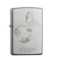 zippo 之宝 ZP-205 缎纱镀铬 防风打火机 +凑单品