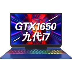 MACHENIKE 机械师 F117-VCi3 15.6英寸游戏本(i7-9750H、16GB、512GB+1TB、GTX1660Ti 6GB、144Hz)