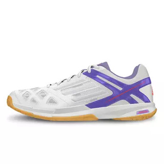 adidas 阿迪达斯 羽毛球鞋运动鞋男女款 ADIZERO 止滑耐穿减少磨损透气 B26435 38码 白色