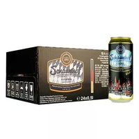 雪夫啤酒(Schaumhof ) 小麦黑啤酒 500ml*24听 德国进口 整箱装 *2件