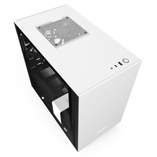 NZXT 恩杰 H210 MINI-ITX机箱 半侧透 白色