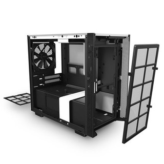 NZXT 恩杰 H210 MINI-ITX机箱 半侧透 白色