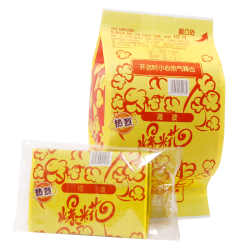 热烈 微波炉爆米花 100g*5包