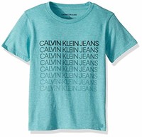 Calvin Klein 男童圆领 T 恤