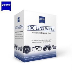 ZEISS 蔡司 一次性擦镜纸 200片 *3件