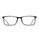 京东PLUS会员：Charmant 夏蒙 GA38008 BK 近视眼镜架-+赠依视路1.56防蓝光镜片
